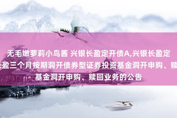 无毛嫩萝莉小鸟酱 兴银长盈定开债A,兴银长盈定开债C: 兴银长盈三个月按期洞开债券型证券投资基金洞开申购、赎回业务的公告