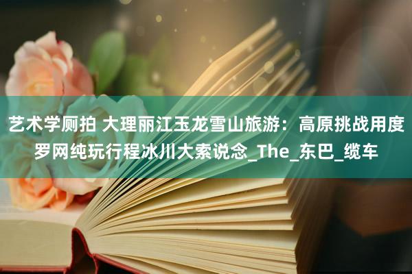 艺术学厕拍 大理丽江玉龙雪山旅游：高原挑战用度罗网纯玩行程冰川大索说念_The_东巴_缆车